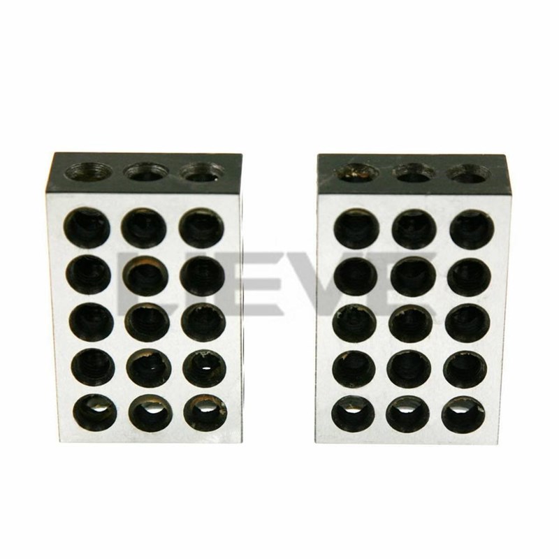 23 holes Precision 25-50-75mm Blocks 1pair(2pcs), parallel c