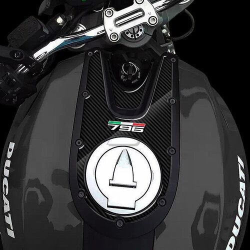 For Ducati Monster 796 2008 2014 3D Carbon look Motorcycle