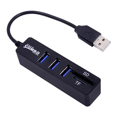 Reader-Hub Computer-Accessories Usb-Adapter Usb Splitter Mic