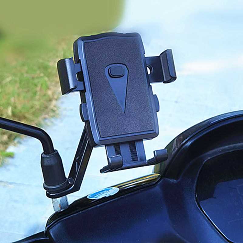 网红Mountain Bike Motorcycle Phone Holder stand For Handleba 电动车/配件/交通工具 电动车手机导航支架 原图主图