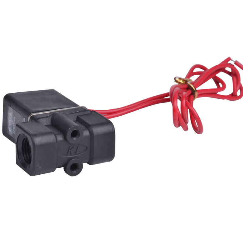 开灵塑钢式常闭塑料电磁阀2P025-06 2P025-08 0~0.7MPA