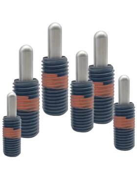 轻载型 短型弹簧柱塞 定位弹簧分度销PJLS10-5--PJLS12-15