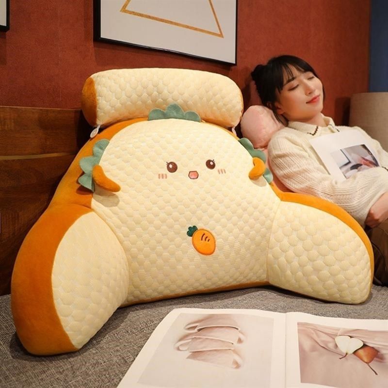 2024新款可拆洗腰靠垫特大四季款床头靠垫懒人孕妇半躺沙发抱枕厚,居家布艺,床头靠垫,淘宝优惠券,粉丝福利购,淘宝优惠卷