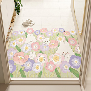 与风与海入户门地垫PVC可擦洗门垫进门门口脚垫家用地毯垫可裁剪