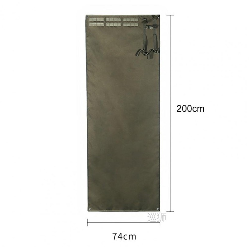 Outdoor Non-slip Shooting Training Mat Double-sided Waterpro