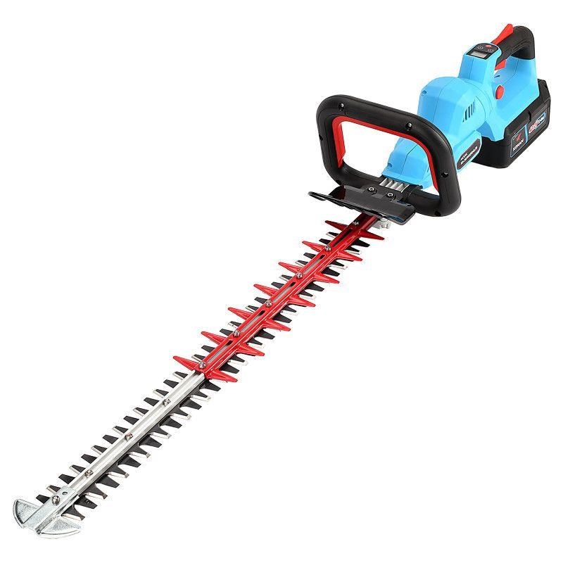 嘉航电动大功率绿篱机修剪机充电式锂电单手绿篱机无线小型采茶机