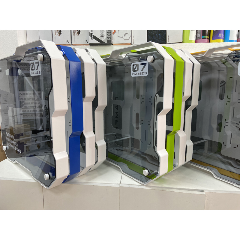 炽果ZC-07ATX全铝玻璃台式机电脑机箱可以L风冷水冷 支持4090显卡