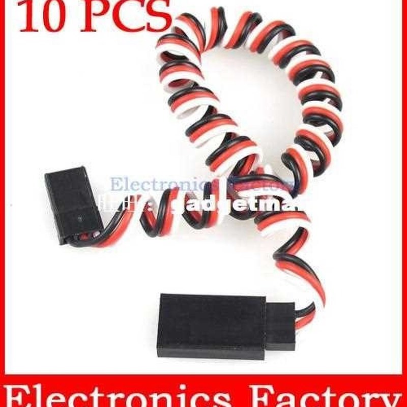 10 x 500mm Servo Extension Wire Cable Cord MaleS to Female F