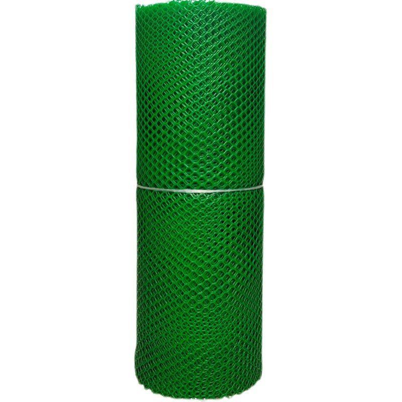 绿色塑料平网格防护养鸡围栏家禽养殖胶网小鸡鸭鹅苗垫网漏粪网片