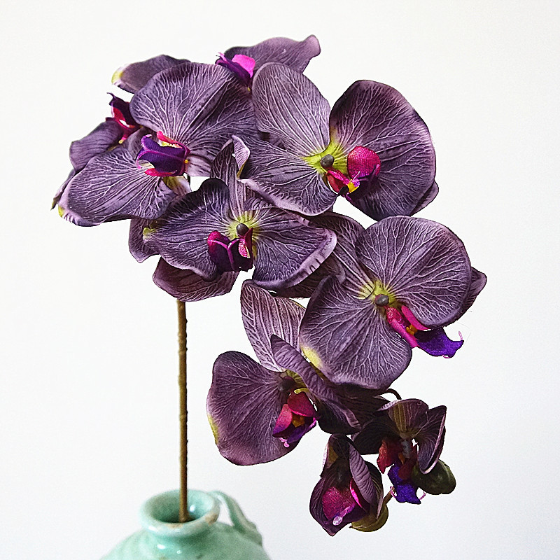 推荐Orchid European style 10 Phalaenopsis Artificial flowers