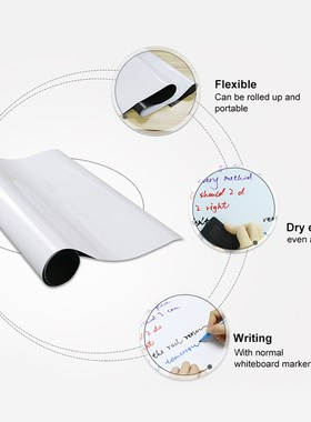 Wall Sticker Decor Soft netic Whiteboard nets Erasable Writi