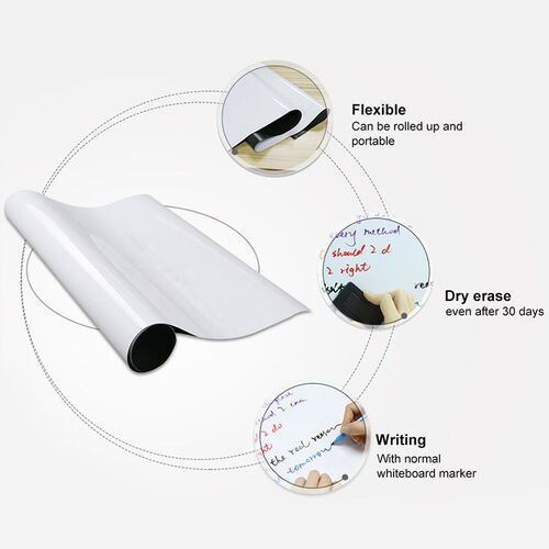 Wall Sticker Decor Soft netic Whiteboard nets Erasable Writi
