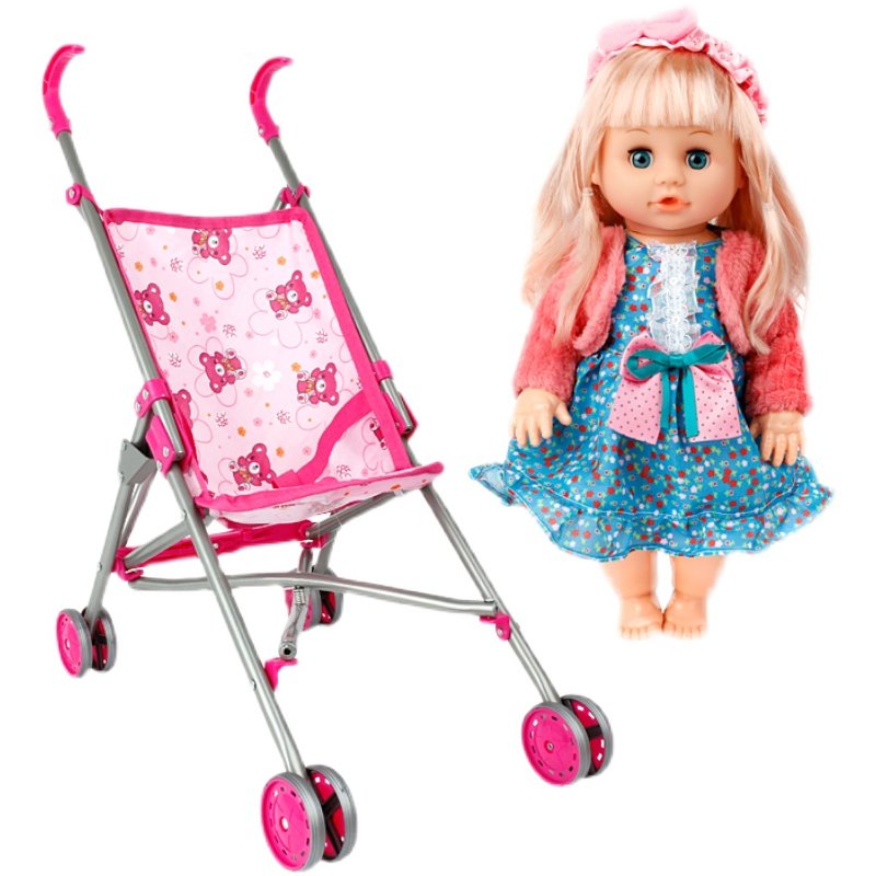 儿童玩具小推车宝宝婴儿手推车带娃娃学步车小女孩童2345岁过家家,玩具/童车/益智/积木/模型,过家家玩具,淘宝优惠券,粉丝福利购,淘宝优惠卷