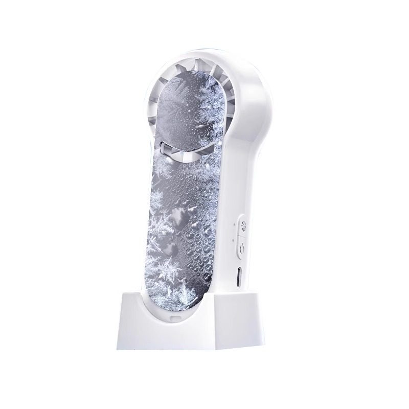 手持小风扇半导体制冷片可桌面上学生宿舍冷敷迷你空调扇风扇冰鼠