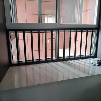 窗户防护栏栏杆防盗窗推拉窗阳台防掉网飘窗护窗高层儿童防盗窗网