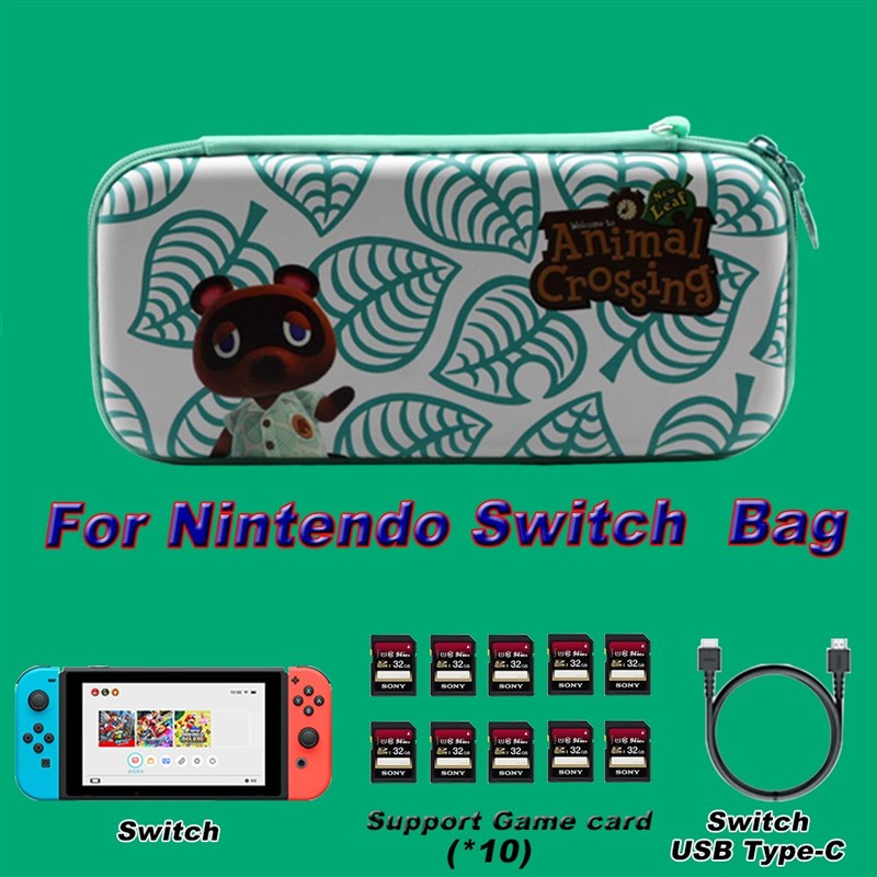 for Nintend Switch NS Console Storage Bag Animal Crossing C