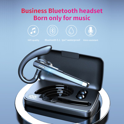 速发Bluetooth Earphones 5.1 Headphones Stereo Handsfree Nois