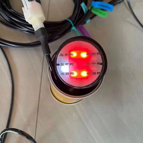 富华桥碟刹车轴碟刹片磨损报警系统半挂车 摩擦片提前磨损提示器