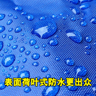 2021新款 三人雨衣亲子母子电动车雨披三合一多功能双人防暴雨两人