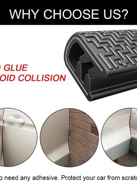 13Ft(4M)  Shape Car Door Seal Strip Rubber Edge Trim Auto Do