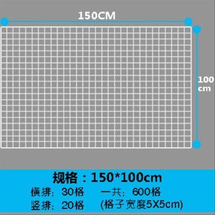 超市地摊展示架货架 加粗网片网格白色铁丝网架格子铁网防护网服装