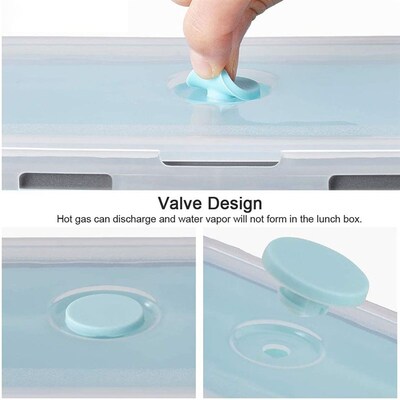 Food Storage Containers With Lids Silicone Collapsible BPA F
