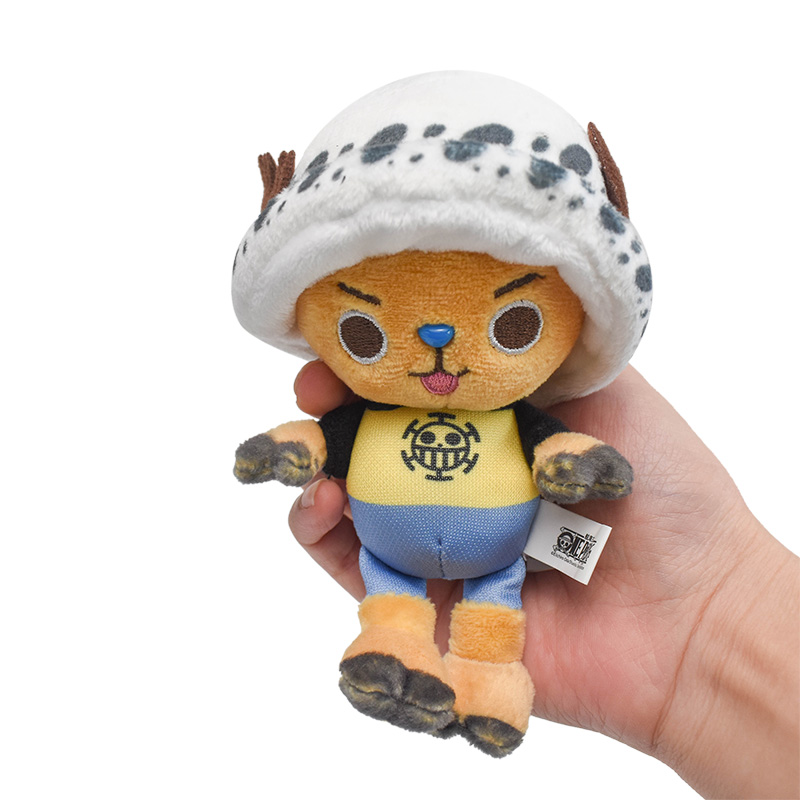 极速One Piece Plush Toys Luffy Chopper Sabo 10cm Plush Doll