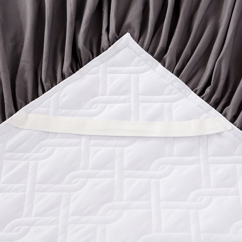 新品夹棉磨毛单件床裙床罩式三件套防尘保护套1.8m床单床笠席梦思
