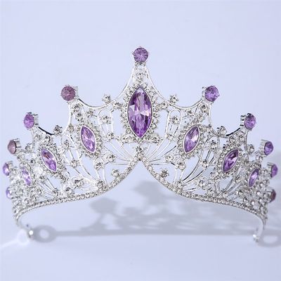 速发Baroque Wedding Headband Crystal Bridal Crowns and Tiara