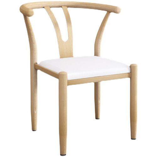 铁艺y字椅子靠背太师椅中式餐厅桌椅家用仿实木茶椅北欧简约餐椅