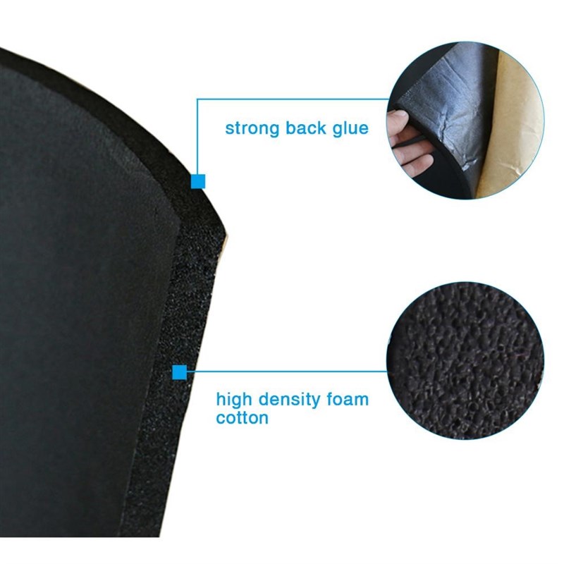 Pad Soundproof-Mat Rubber Foam Automobiles Deadener 10mm 200