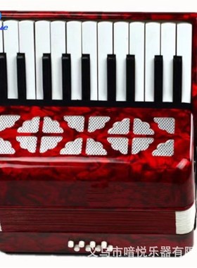 喑悦22键8贝司手风琴初学者小中高学生手风琴乐器热卖
