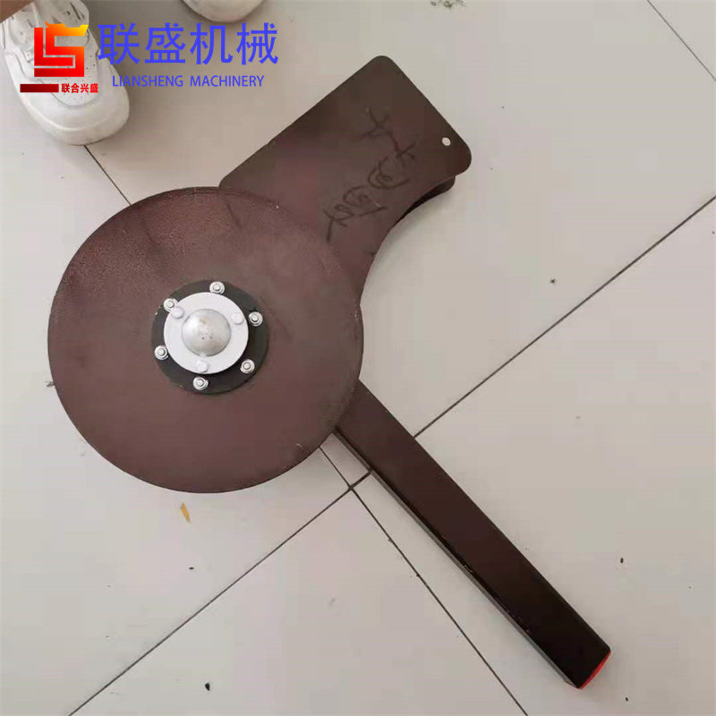 播种机开沟器配件 玉米大豆种植机d缺口开沟盘 农用锰钢圆片开沟