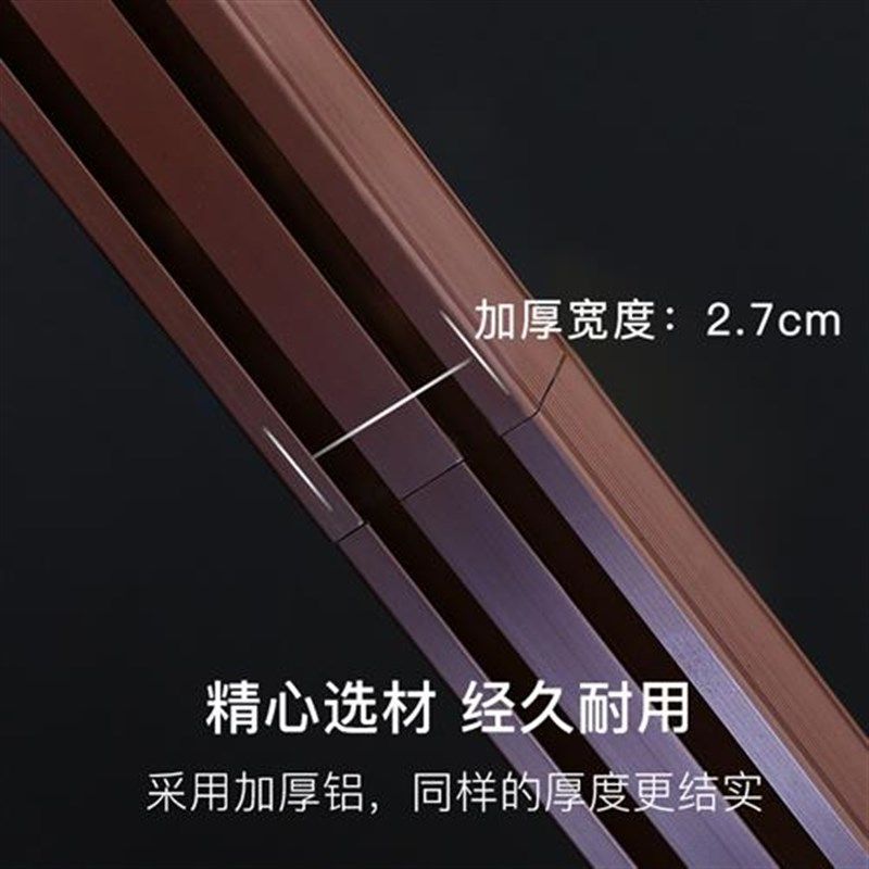 新款慕兮宿舍床帘双轨支架上铺蚊帐学生寝室下铺可伸缩免打孔滑轨