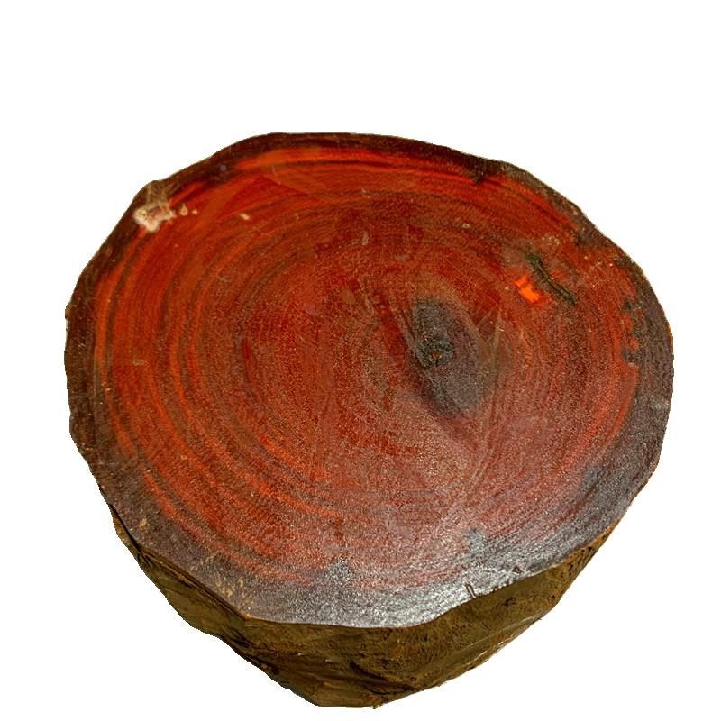 厂促叶紫檀木料原木老料干料y财非洲血檀小木料手工di雕刻料横风