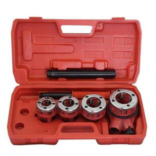 手动套丝机4分-1.2寸管子铰y板镀锌管攻牙机丝锥板牙塑料管套丝器