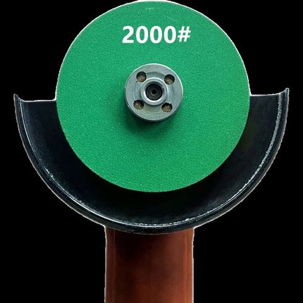 超细2000目磨刀石加大125角磨机磨刀砂轮片大内孔22厨师磨刀神器