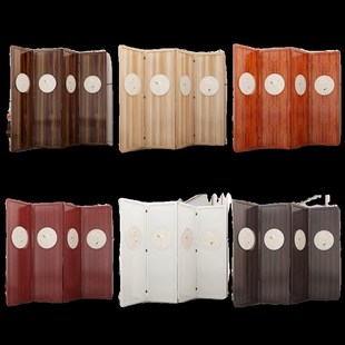 中式屏风隔断简约现代入户门遮挡客厅卫生间半墙木质家用玄关网红