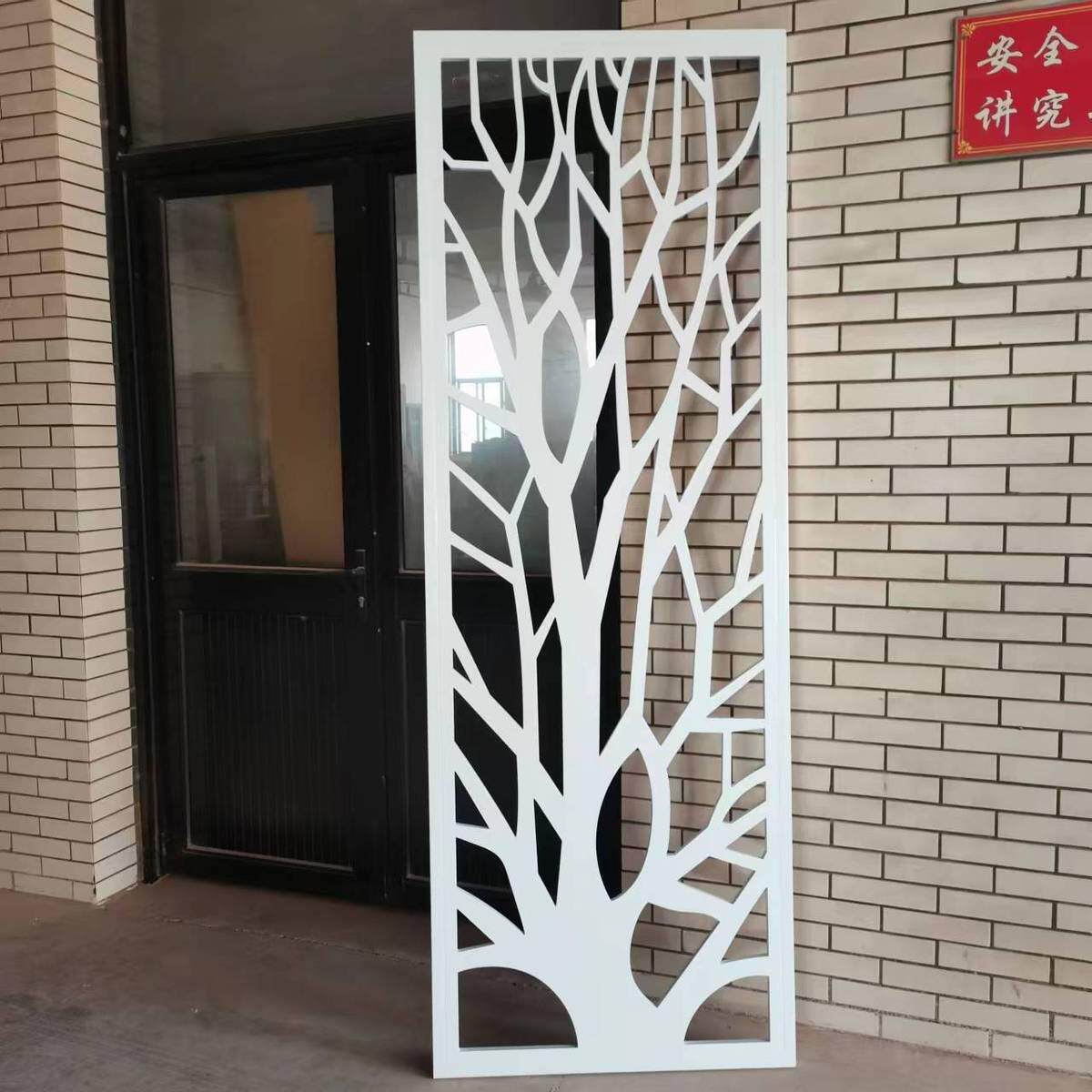 镂空隔断雕花板玄关吊顶屏风背景墙通花板中式欧式实木花格PVC