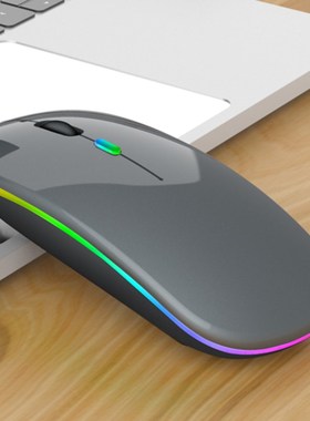 Bluetooth  2.4G Slim Wireless Mouse, Portable Dual Mode Rec