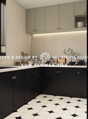 柔光砖肌肤釉客厅卧室地砖750X1500I奶油白素色厨房墙砖卫生间瓷