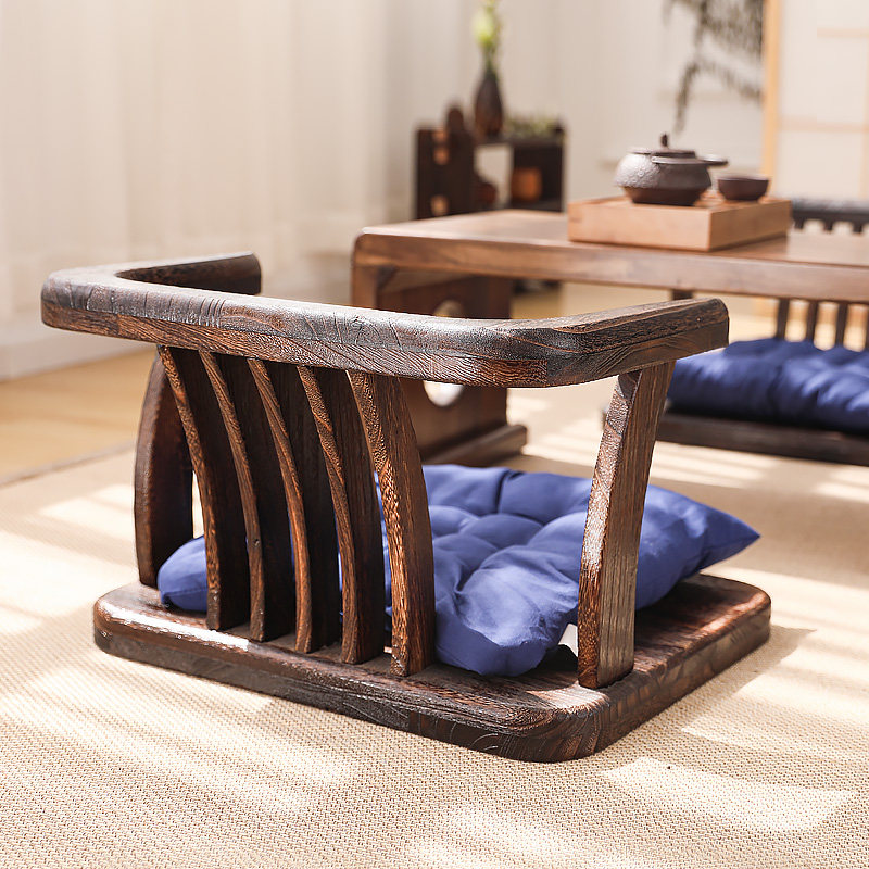 实木靠背圈椅榻榻米小椅子家用喝茶椅休闲椅阳台桌椅凳子飘窗矮椅,住宅家具,阳台椅,淘宝优惠券,粉丝福利购,淘宝优惠卷