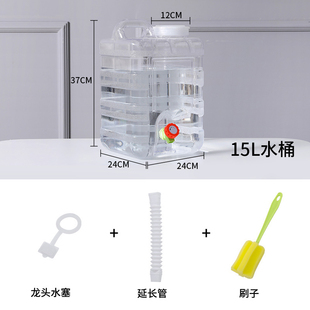 纯净 水饮水桶加厚 户外水桶家用储水用车载带龙头蓄水大容量装 新款