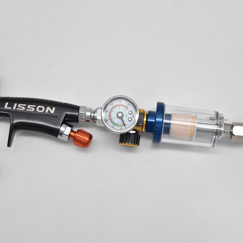 spray gun regulator watch air pressure adjustment regulator