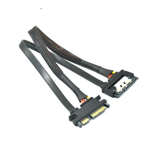 SATA 22 Pin Male To Female Sata Extension Cable SATA 3 III