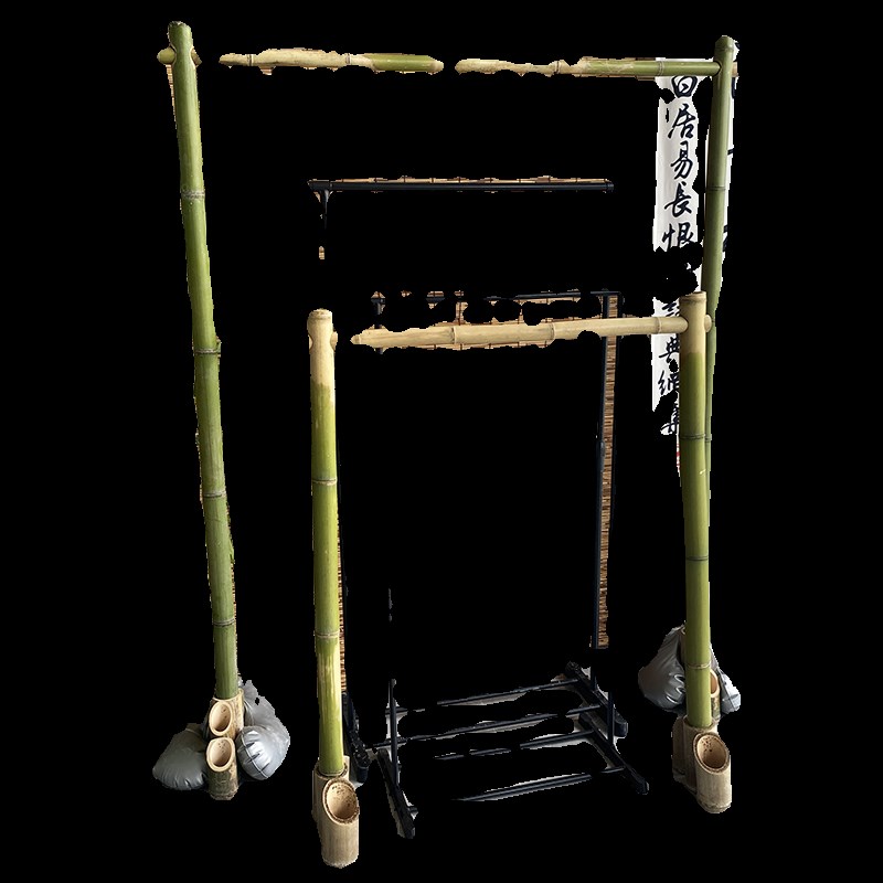 竹子架子迎宾竹架婚庆竹竿纱幔竹架美陈迎宾架支撑架铁架背景