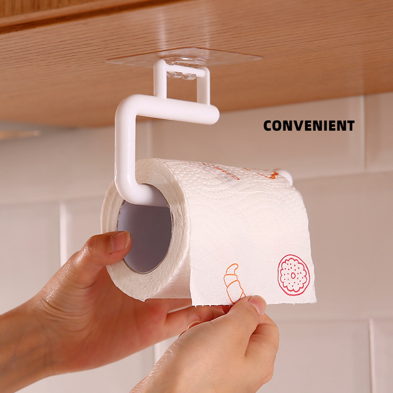 速发推荐Tissue Hanger Plastic Paper Roll Holder Wall Mounted