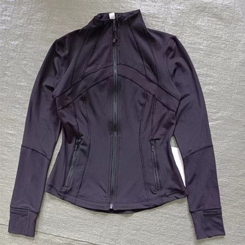 LU立领瑜伽服运动女士紧身收腰夹克外套上衣