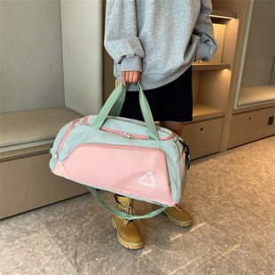 短途旅行双肩包大容量女健身包男干湿分离运动背包轻便手提行李袋