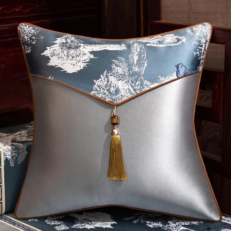 新中式抱枕靠垫中国风红木椅子沙发靠枕客厅飘窗床头靠背垫腰枕套,居家布艺,靠垫/抱枕,淘宝优惠券,粉丝福利购,淘宝优惠卷